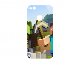 Силиконов гръб за Huawei P10 Lite - minecraft