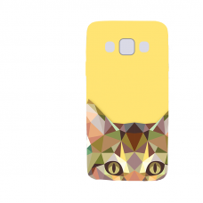 Силиконов гръб - 3d за Samsung Galaxy A3 - cat