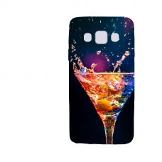 Силиконов гръб за Samsung Galaxy A3 - cocktail