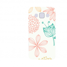 Силиконов гръб - 3d за Samsung Galaxy A3 - flower