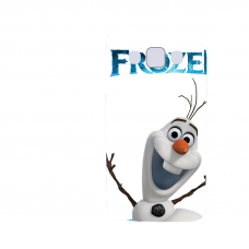 Силиконов гръб - 3d за Samsung Galaxy A3 - frozen