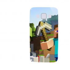 Силиконов гръб за Samsung Galaxy A3 - minecraft