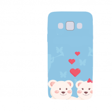 Силиконов гръб - 3d за Samsung Galaxy A3 - valentine6