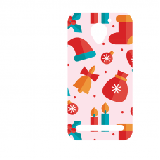 Силиконов гръб за Lenovo Vibe C2 - christmas4