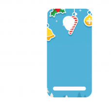 Силиконов гръб за Lenovo Vibe C2 - christmas5