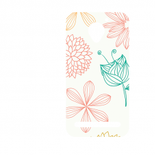 Силиконов гръб за Lenovo Vibe C2 - flower