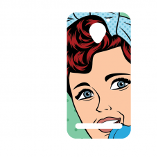 Силиконов гръб за Lenovo Vibe C2 - pop-art