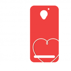 Силиконов гръб за Lenovo Vibe C2 - valentine