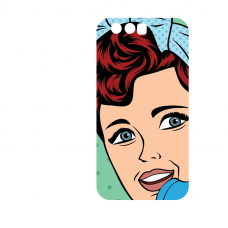 Силиконов гръб за Huawei P10 - pop-art