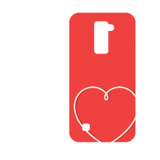 Силиконов гръб за LG K10 - valentine