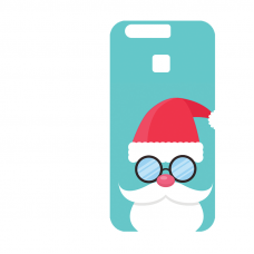 Силиконов гръб за Huawei P9 - christmas2
