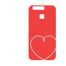 Силиконов гръб за Huawei P9 - valentine