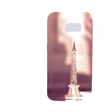 Силиконов гръб - 3d за Samsung Galaxy S6 Edge - eiffel