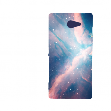 Силиконов гръб за Sony Xperia M2 - nebula