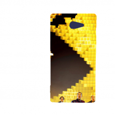 Силиконов гръб за Sony Xperia M2 - pixels