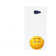 Силиконов гръб за Sony Xperia M2 - theemojimovie