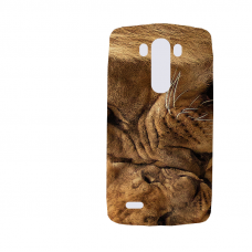 Силиконов гръб - 3d за LG G3 - Lion 2016 2