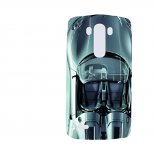 Силиконов гръб - 3d за LG G3 - Porsche Spyder