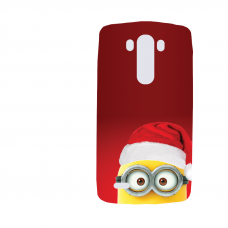 Силиконов гръб - 3d за LG G3 - christmas