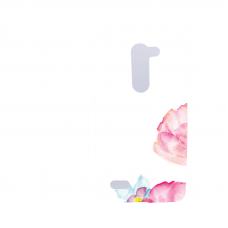 Силиконов гръб - 3d за LG L Bello - flower2