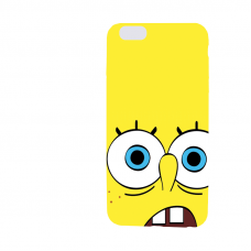 Силиконов гръб - 3d за Apple iPhone 6  - spongebob-sized