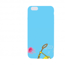 Силиконов гръб - 3d за Apple iPhone 6  - spongebob2-sized
