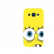 Силиконов гръб - 3d за Samsung J2 - spongebob-sized