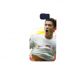 Силиконов гръб - 3d за Samsung Galaxy S6 Edge Plus - lewandovski
