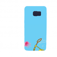 Силиконов гръб - 3d за Samsung Galaxy S6 Edge Plus - spongebob2-sized