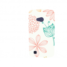 Силиконов гръб - 3d за LG L50 - flower