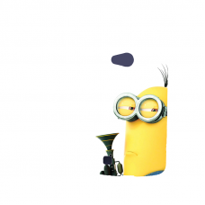 Силиконов гръб - 3d за LG L50 - minion2