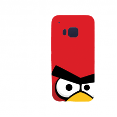 Силиконов гръб - 3d за HTC One M9 - angry-birds