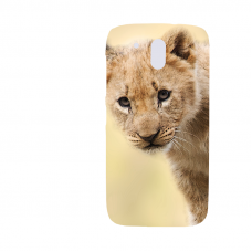 Силиконов гръб - 3d за HTC Desire 526 - Lion 2016 1