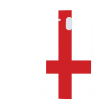 Силиконов гръб - 3d за HTC Desire 526 - england