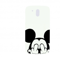 Силиконов гръб - 3d за HTC Desire 526 - mickey