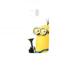 Силиконов гръб - 3d за HTC Desire 526 - minion2