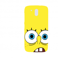 Силиконов гръб - 3d за HTC Desire 526 - spongebob-sized