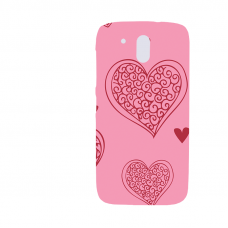 Силиконов гръб - 3d за HTC Desire 526 - valentine4