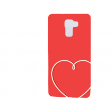 Силиконов гръб - 3d за Huawei Honor 7 - valentine