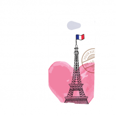 Силиконов гръб - 3d за LG L Bello 2 - paris3-sized