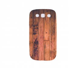Силиконов гръб - 3d за Samsung Galaxy S3 I9300 - wood
