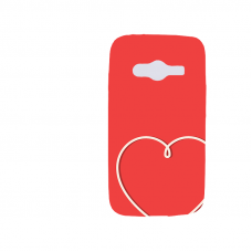 Силиконов гръб - 3d за Samsung Galaxy Ace 4 - valentine