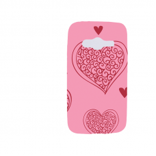 Силиконов гръб - 3d за Samsung Galaxy Ace 4 - valentine4