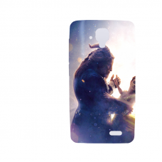 Силиконов гръб за Lenovo A536 - beautyandthebeast