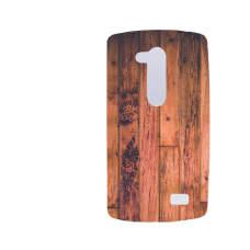 Силиконов гръб - 3d за LG Fino - wood