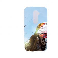 Силиконов гръб - 3d за LG G2 - bike
