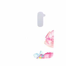 Силиконов гръб - 3d за LG G2 - flower2