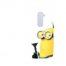Силиконов гръб - 3d за LG G2 - minion