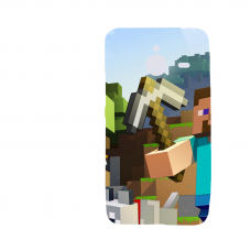 Силиконов гръб за Microsoft Lumia 640 XL - minecraft