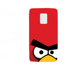 Силиконов гръб - 3d за Samsung Galaxy Note 4 - angry-birds